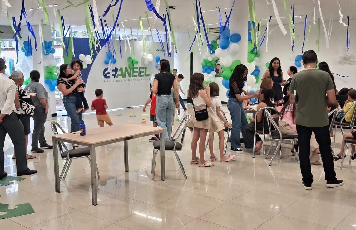 Aprendizado, brincadeiras e muita alegria no Dia das Crianças na ANEEL